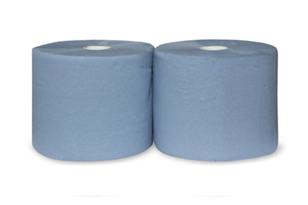 Putzrollen CLASSIC - 2-lagig - 380 m - 22 cm - Kern 60 mm - 1000 Blatt - 2 Verpackungen = 4 Rollen