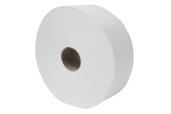 Toilettenpapier Großrolle Maxi DELUXE - 2 lagig - 250 m - Ø 26 cm - Zellstoff - 3 Verpackungen = 18 Rollen