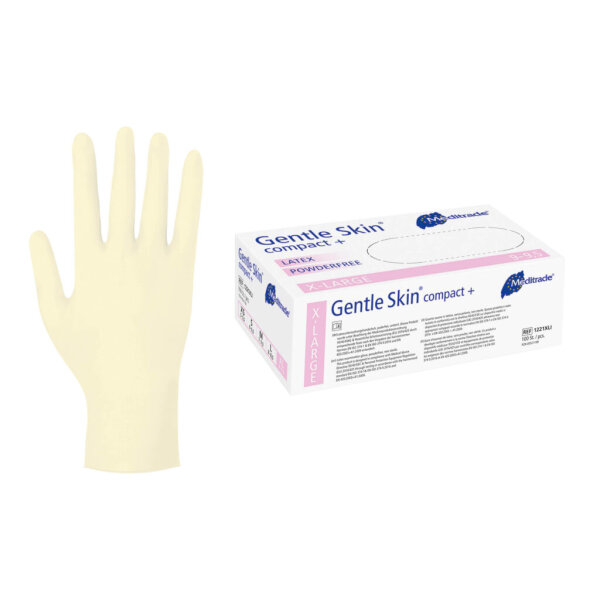 Latex Handschuhe Classic -  weiß - ungepudert - 100 Stück