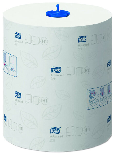 Tork Matic H1 - 290067 - Handtuchrollen - 2-lagig - 150 m - 21 cm - hochweiß  - 6 Rollen