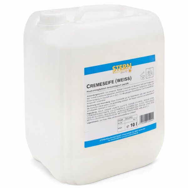 Sefencreme - Duft blumig - weiß - 10 Liter